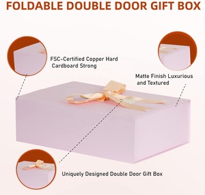 Portagioie con Doppia Apertura e Chiusura Magnetica, Interno in Camoscio per Anelli, Bracciali e Collane - Product Image 3