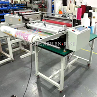 Machine de découpe de films DTF à reconnaissance de motifs en temps réel pour PLC, machine de découpe de rouleaux en feuilles