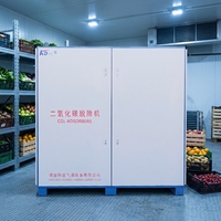 Unité d'absorption de CO2 : Élimine l'excès de dioxyde de carbone, prévient l'empoisonnement par CO2 des légumes et des fruits