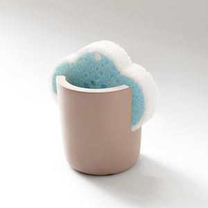 Soporte de esponja de tierra de diatomeas Estante de esponja de diatomita para cocina y baño - Product Image 1