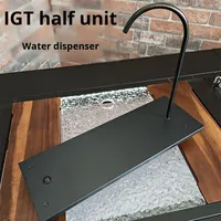 Vente en gros de meubles de camping en plein air au détail IGT plateau à thé unité conseil 0.5 demi-unité distributeur d'eau pour accessoires de consommation de thé