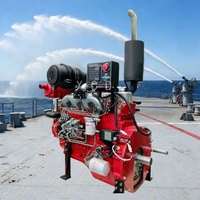 Moteur diesel marin 4 cylindres 4 temps 4BK-ZC 75KW/100HP 3000RPM pour pompes à eau de lutte contre les incendies de navires