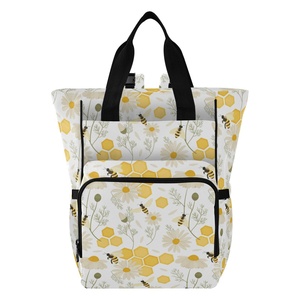 Sac à dos de maternité imperméable de luxe pour le soin du bébé et le change de couches - Product Image 1