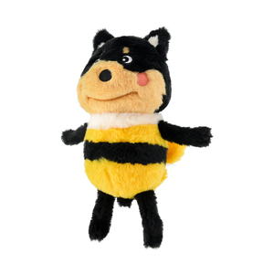 Peluche de Perro <span class=keywords><strong>Shiba</strong></span> <span class=keywords><strong>Inu</strong></span> con Traje de Abeja de Alta Calidad, Certificado CE/EN71, Juguete de Peluche, Almohada para Mascotas - Product Image 3