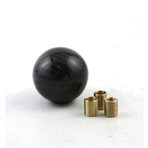 Carbon Fiber <b>Gear</b> Shift <b>Knob</b> Red Black Universal Manual Automatic Car Auto Parts - Product Image 4
