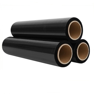 <span class=keywords><strong>Pellicola</strong></span> Estensibile LLDPE <span class=keywords><strong>Nera</strong></span> per <span class=keywords><strong>Imballaggio</strong></span> Supermercati, Film Elastico Morbido e Impermeabile per Pallet - Product Image 1