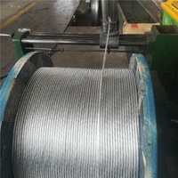 Brin de fil d'acier galvanisé à chaud-plongé d'usine de la Chine pour les câbles aériens