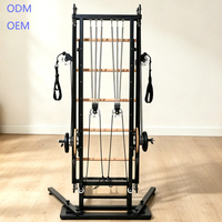 Torres de Pilates Personalizadas OEM con Peldaños de Madera para Programas Mayoristas de Marcas de Fitness