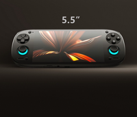 Retroid Pocket 5 Amoled 5.5 pouces 5000mah Grande batterie 8 + 128 Go Hall Joysticks Rétro Classique Android Console de jeu portable