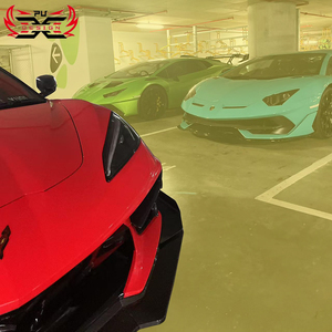 ขายส่งคาร์บอน PU สำหรับ Chevrolet Corvette C8 Z07 สไตล์คาร์บอนไฟเบอร์แห้ง ชุดแต่งกันชนหน้า C8 พร้อมลิ้นกันชนหน้า อุปกรณ์ตกแต่งตัวถังรถยนต์ - Product Image 5