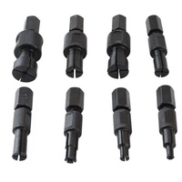Kit de 9 extracteurs universels de roulements à trous aveugles en acier à haute teneur en carbone, outils manuels de réparation automobile, étui rigide