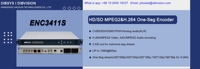 Encodeur ISDB-TB Full Seg et One Seg pour système de télévision numérique DVB IPTV, encodage vidéo H.264 MPEG-2