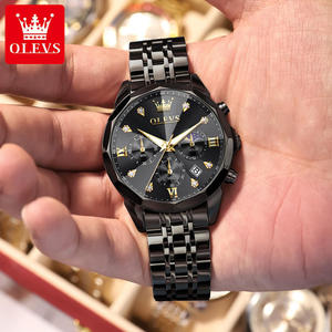 Montre à quartz pour homme, 3670 OEM ODM, logo personnalisé, marque, étanche, diamant, mode, sport, classique, design étanche - Product Image 2