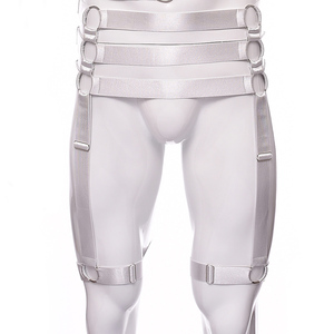 Harnais en Polyester Pastel <span class=keywords><strong>pour</strong></span> garçon gay, haut, <span class=keywords><strong>bas</strong></span>, taille, jambes, Bondage, Lingerie, ceinture à bretelles, fête érotique, 2021 - Product Image 4