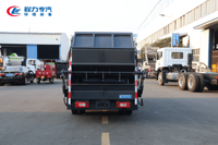 Camion compacteur à moteur diesel avec télécommande et boîte de vitesses, norme Euro 3, mini camion compacteur