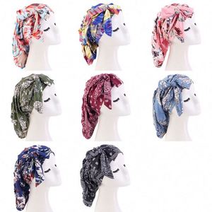 New <b>Style</b> Unisex Elastic Fabric Curly Hair Use <b>Head</b> Wrap Bowknot Bandana Hijab Turban Tie Travel Beach Daily Outdoor Adjustable - Product Image 6