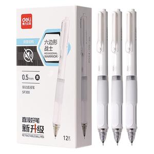 Bolígrafo Silencioso Deli SF300 con Punta de Tungsteno de 0.5 mm, Cuerpo de Plástico, para Oficina y Escuela - Product Image 5