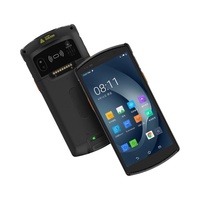 Kartu pembaca NFC Terminal PDA genggam Android 11 5.7 inci DT50 dengan kode batang dan pembaca kode QR tersedia