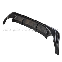 Diffuseur de pare-chocs arrière en fibre de carbone de style O pour Volkswagen VW Golf 8 MK8 Auto Tuning