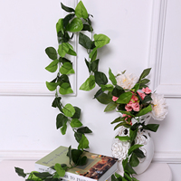 Guirlande de fleurs artificielles de haute qualité pour la décoration de Noël, de Pâques et de la remise des diplômes, plantes et fleurs artificielles