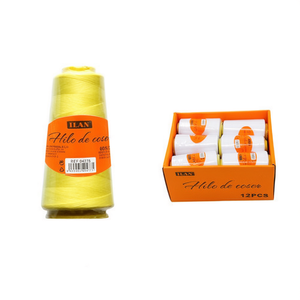Filo da Cucito Ilan 2750 M Giallo Chiaro Confezione da 12 Pezzi - Product Image 1