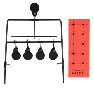 Objetivos <span class=keywords><strong>de</strong></span> Paintball Portátiles, <span class=keywords><strong>5</strong></span> Puntos <span class=keywords><strong>de</strong></span> Tiro y Caza al Aire Libre, Fáciles <span class=keywords><strong>de</strong></span> Instalar con Clavos <span class=keywords><strong>de</strong></span> Tierra - Product Image 4