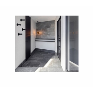 Set di 8 ganci appendiabiti rotondi neri in acciaio inossidabile, resistenti, antiruggine, da parete con viti, design moderno - Product Image 6