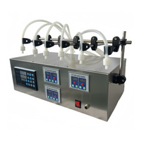Machine de Remplissage de Liquides à 6 Têtes / Machine de Remplissage de Liquides 10-3500ml / Machine de Mise en Bouteille d'Eau Minérale Pure