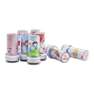 Matériau vierge pour tampon flash 7 mm avec poignée transparente, QC PASS, pour la création de tampons personnalisés (signature, logo, nom) - Product Image 4