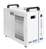 Refroidisseur d'eau industriel professionnel CW-5000, capacité de refroidissement de 800W pour le refroidissement des tubes laser CO2, 220V/110V