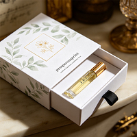 Boîte à parfum miniature personnalisée de 10 ml, 30 ml, 50 ml, 100 ml, petite boîte à parfum pour homme et femme, emballage de luxe en papier pour cosmétiques, impression personnalisée