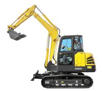 Excavator Medium Track E660H Alat Penggali Tanah Dengan Bucket Standar 0.3m³ untuk Pekerjaan Penggalian Kota