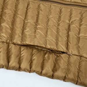 Veste en duvet imperméable veste d'hiver coupe-vent à capuche manteau en duvet écologique veste unisexe solide avec fermeture éclair et logo personnalisé - Product Image 3