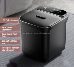 Masajeador de Pies Eléctrico Multifuncional Marca ZL, con Control de Tiempo, Calentamiento Termostático, Chorros de Burbujas, para Uso Familiar - Product Image 4