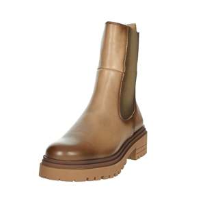 Botines de Mujer Color Taupe 4625 con Suela Gruesa Estilo Chelsea - Product Image 6