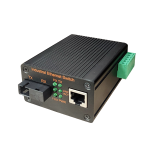 Convertidor de Medios Ethernet Industrial MINI de Venta Caliente de Fábrica, Gigabit Monomodo SC RJ45 25KM, Switch Convertidor de Medios Industrial - Product Image 1