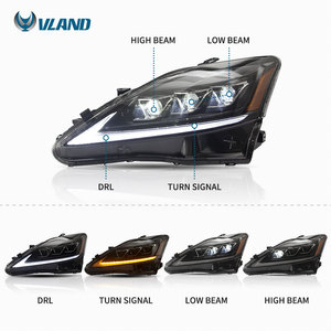 Conversión de Faros Delanteros VLAND, Actualización de Faros Delanteros LED para <span class=keywords><strong>LEXUS</strong></span> IS250 IS350 ISF 2006 2007 2008 2009 2010 2011 2012 - Product Image 2