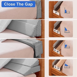 Cuscino a cuneo per materasso King Size |   Riempitivo per Fessure del <span class=keywords><strong>Letto</strong></span> |   Cuscino in Memory Foam per Testiera, Supporto per Dormire e Schienale - Product Image 4