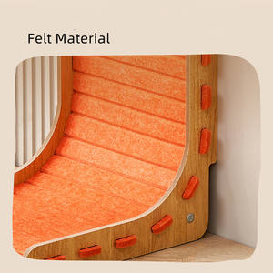 L Vorm Kat Krabber Vilt Kat Krabber Creatieve Kat Krabplank - Product Image 3