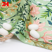 Nanjizing n-tissu en Satin chinois, Polyester, imprimante pour robe