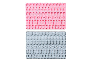 78 cavités <span class=keywords><strong>fraise</strong></span> carotte poisson chien os et patte de chat forme de chien friandises moule en Silicone plateau pour chien <span class=keywords><strong>Biscuit</strong></span> friandises bonbons gomme - Product Image 5