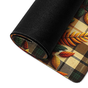 Alfombrilla de Ratón Grande y Extendida para Oficina, Diseño de Hojas de Arce Verdes, Personalizable, para Juegos - Product Image 4