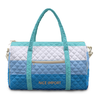 Sac de voyage matelassé grand format Fraysexual Rainbow, sac de week-end portable avec poches zippées, sac de sport pour le travail