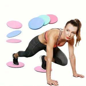 Sports EVA Core Slider <b>ABS</b> Material Sliding Mat for Fitness Yoga Pilates Abdominal Muscle Training and Core Exercise - Product Image 1