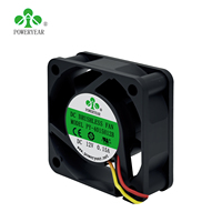 4015 40*40*15mm DC 5V 12V 24V Rpm tinggi Cfm lengan Bersepeda bantalan kipas angin aksial kipas pendingin industri