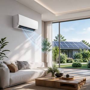 Aire Acondicionado 100% Solar de 9000, 12000, 18000, 24000 Btu, 48v, Sistema Puro para Uso Residencial y Comercial Tkf-26-72gw/dc - Product Image 2