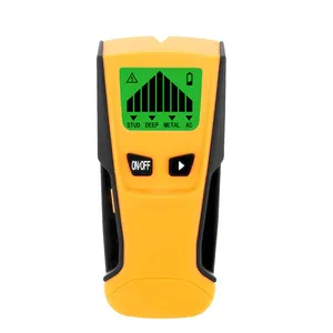 TH130 Woodworking tools Multiscanner stud finder, Metal Detection and Live AC Wire Tracing 3 In 1 Sensor Multifunction Detector