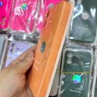 Coques de téléphone en silicone liquide de style fermé avec protection d'appareil photo pour iPhone 11 12 13 14 15 16 18 17 Pro Max