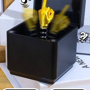 Caja <span class=keywords><strong>de</strong></span> Regalo Creativa con Forma <span class=keywords><strong>de</strong></span> Dedo Medio Impresa en 3D, Divertido Regalo <span class=keywords><strong>de</strong></span> <span class=keywords><strong>Broma</strong></span> para Decoración del Hogar, Caja <span class=keywords><strong>de</strong></span> Regalo <span class=keywords><strong>de</strong></span> <span class=keywords><strong>Broma</strong></span> Práctica - Product Image 3