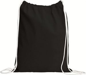 ECO Friendly Recyclable Mini Gym Canvas Cotton Grocery Beach <b>Heavy</b> <b>Duty</b> Custom Tote Drawstring Bag - Product Image 2